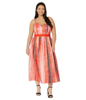Imbracaminte Femei Little Mistress Lisa Dress Red Elephant Print, Little Mistress