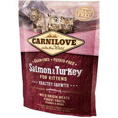 CARNILOVE KITTEN Somon şi pui, fără cereale, Carnilove