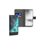 Husa pentru OnePlus Nord N10 5G, Piele ecologica, Multicolor, 55809.01