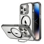 Husa de protectie telefon ESR Classic Kickstand HaloLock, Functie Stand, compatibila cu Apple iPhone 14 Pro, Transparent