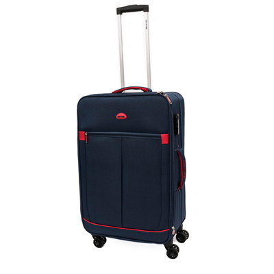 Troler Dortmund, Lamonza, 80x46x28 cm, 3.4 kg, expandabil 30%, albastru,