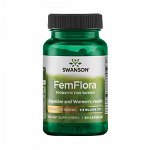 FemFlora Probiotic for Women, 9.8 Billion, Swanson, 60 capsule SWU534
