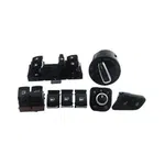 Set 8 butoane interior VW Passat b6 comutator lumini oglinda rezervor, RG Parts