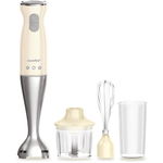 Mixer vertical Comfee SM0794CR, 3 in 1 (blender, tocator, tel), 2 trepte de viteza, Crem, Comfee