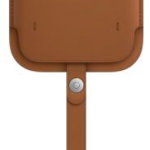 Protectie Toc Apple Leather Sleeve with MagSafe Saddle Brown mhyg3zm/a pentru Apple iPhone 12 Pro Max (Maro)
