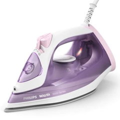 Fier de calcat cu abur Philips 3000 Series DST301030 Talpa ceramica 0.3 L 2000 W 30 gmin Calc-clean Sistem antipicurare Alb Mov