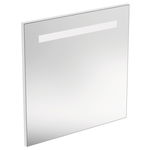 Oglinda patrata cu iluminare LED si dezaburire Ideal Standard MirrorLight 70 cm, Ideal Standard