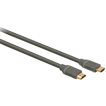 Cablu Philips HDMI, SWV4432S/10, tata-tata, 4K, Ethernet, 1.5 m, aurit, negru, Philips