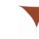 Parasolar din tesut Oxford, triunghiular 3.6x3.6x3.6m, Teracota, Alti producatori
