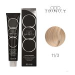 Vopsea crema pentru par COT Trinity Haircare 11/3 Blond special auriu, 90 ml, Colours of Trinity
