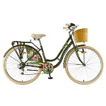 Bicicleta Oras Polar Grazia 6s, M, Roti 28inch, Frane V-Brake, 6 viteze (Verde)