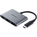 Adaptor Samsung EE-P3200BJEGWW, USB-C - USB-C/HDMI 4K UHD/USB 3.1 (Gri), Samsung