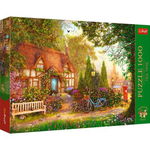 Puzzle 1000 piese Premium Plus Teatime. Cabana cu stuf Trefl, Trefl