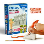 Arkerobox - Set arheologic educational si puzzle 3D, Efes - Biblioteca Celsus, Arkerobox