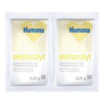 Humana Elektrolyt banane de la 1 an folie cu 2 plicuri * 6,25 g, Humana