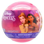 Bila cu figurina surpriza Disney Princess Mash'Ems Series 5, 6 modele, Multicolor