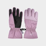 Mănuși de schi Thinsulate© pentru fete - roz pudrat, 4F Sportswear