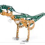 Joc de construcție cu piulițe și șuruburi metalice - Tyranosaurus Rex, edituradiana.ro