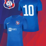 Tricou Nike, tricou oficial de joc al F.C. Bihor, pentru ADULŢI, fără personalizare nume 2022/2023 Oradea, 
