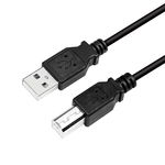 Kabel USB LogiLink USB-A - USB-B 3 m Czarny (CU0008B), LogiLink