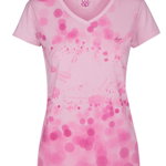 Tricou de dama roz deschis cu print LOAP Byblosa, LOAP