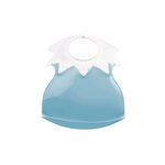 Baveta bebe ultra-soft ARLEQUIN Thermobaby, Myosotis blue