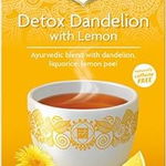 Yogi Tea YOGI TEA_Detox With Lemon ajurwedyjska herbatka z cytryną lukrecją i mniszkiem lekarskim 17 saszetek, Yogi Tea