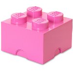 Cutie Depozitare Lego 2 x 2 Roz