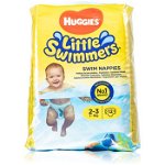 Huggies Little Swimmers 2-3 scutec tip slip pentru înot, de unică folosință 3-8 kg 12 buc, Huggies