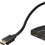 Automatic HDMI switch 4K pentru conectare 3 HDMI la 1 HDMI Goobay, Goobay