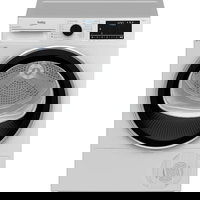 Uscator de rufe BEKO B5T68243, Aquawave, Pompa de caldura, 8kg, 15 programe, Clasa C, alb