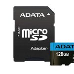 Card de Memorie MicroSD ADATA Premier, 128GB, Adaptor SD, Class 10, ADATA