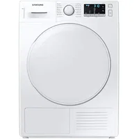 Uscator de rufe Samsung DV90TA020DE/LE, Pompa de caldura, 9 kg, Clasa A++, Afisaj LED, Quick Dry, Wrinkle Prevent (Alb)