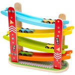 BigJigs Toys Rampa etajata - Cursa masinutelor, BigJigs Toys