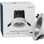 Spot Smart LED YEELIGHT Mesh Downlight M2 Pro, Dimabil, 600 lm, 2700-6500K, 8W, Control vocal, Wi-Fi, Alb