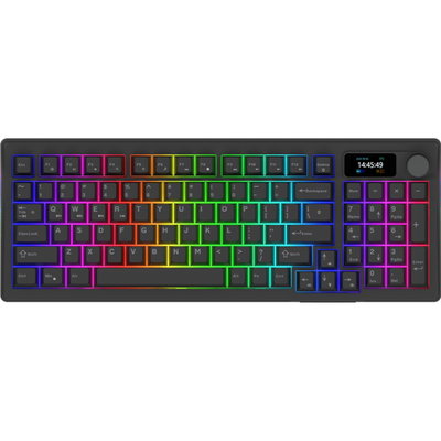 Tastatura Wireless AQIRYS Atria RGB Negru