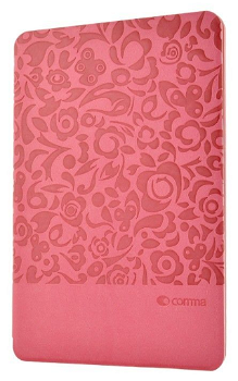 Husa tableta Comma Charming Pink Motiv Floral Embosat pentru iPad Mini 4