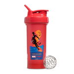 Blender Bottle Shaker Clasic Captain Marvel Edition, Capacitate 828ml - GNC, GNC