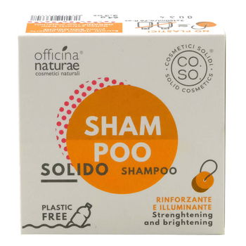 Sampon solid pentru fortifiere si stralucire CO.SO, 64 g, natural