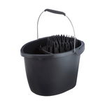 Galeata cu storcator pentru mop clasic, Vileda, 7 L, plastic, gri, Vileda