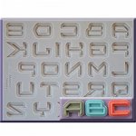 Mulaj Silicon Alfabet Science Fiction H 1.9 cm
