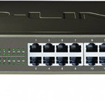 Switch 16 porturi 10/100 TP-LINK TL-SF1016, carcasa metalica, rack 19" 1U, TP-LINK