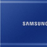 SSD Samsung Portable T7 Blue 2TB USB 3.2 tip C, Samsung