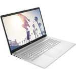 Laptop HP 17-cn0048nq 76X58EA#AKE, 17.3" Full HD, Intel® Celeron™ N4120, 4GB RAM, SSD 256GB, Intel UHD 600, Free DOS, Silver