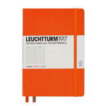 Caiet A5, 249 file, dictando, Leuchtturm Medium, portocaliu