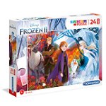 Puzzle Maxi Super Color Disney Frozen Doua surori