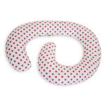 Perna De Alaptare Multifunctionala MyKids White Grey-Pink