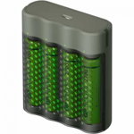 Incarcator gp batteries gpacsm451002, recyko compatibil nimh aa/aaa