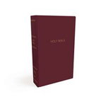 NKJV, Gift and Award Bible, Leather-Look, Burgundy, Red Letter Edition - Thomas Nelson, Thomas Nelson