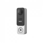 Interfon Wireless cu Acumulator Philips  WelcomeEye Link Wi-Fi Full HD Argintiu/Negru, ORNO